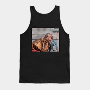 Oldman, Ulaanbataar, Mongolia. Tank Top